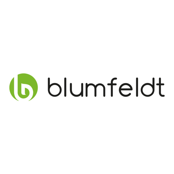 Blumfeldt 10035918 Manual Del Usuario