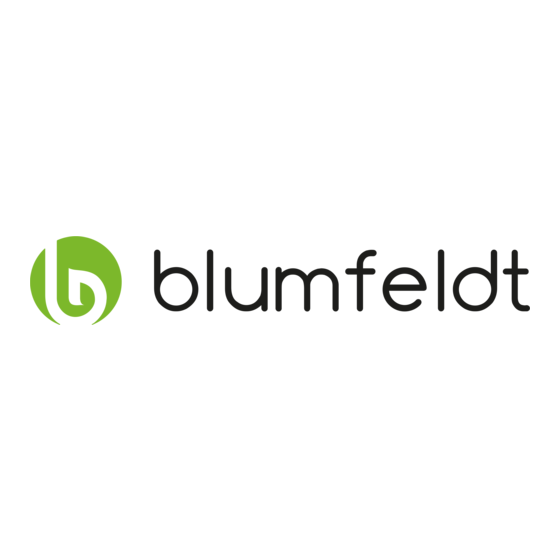 Blumfeldt Sommerfest Manual De Instrucciones