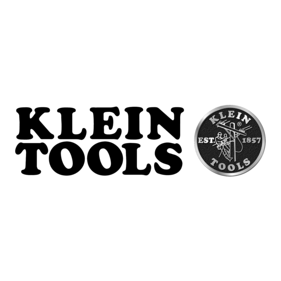 Klein Tools IR2000 Manual De Instrucciones