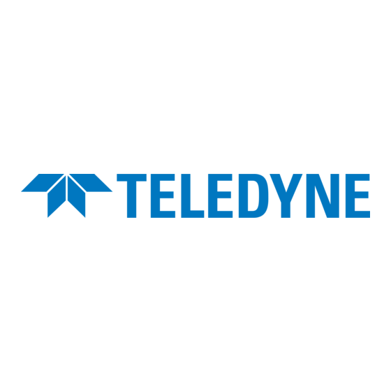 Teledyne MERIDIAN Manual Del Usuario