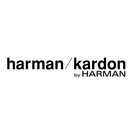 Harman JBL STUDIO 650P Manual Del Propietário