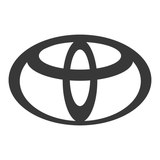 Toyota RCA 300 Instrucción Del Montaje