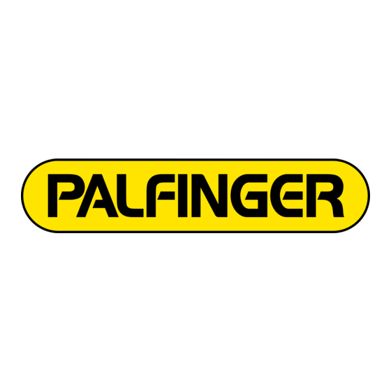 Palfinger C 500 SD Instrucciones De Montaje