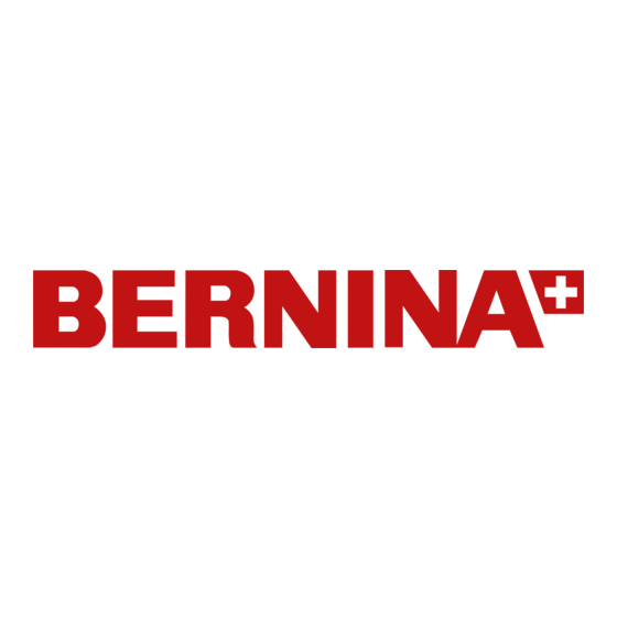 Bernina Q 20 Manual Del Usuario