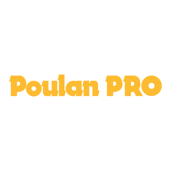 Poulan Pro 331 Manual De Instrucciones