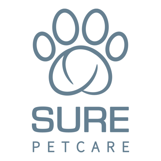 SURE petcare Microchip Pet Door Manual De Instrucciones