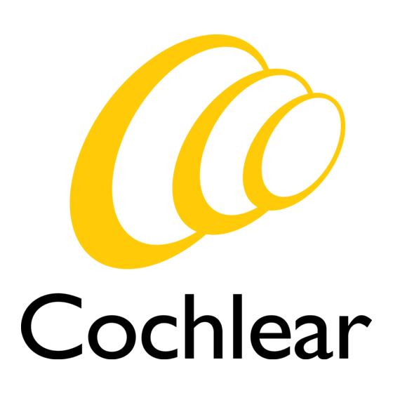 Cochlear Nucleus CR230 Guía De Usuario