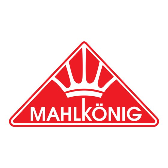 Mahlkonig VARIO Instrucciones De Servicio