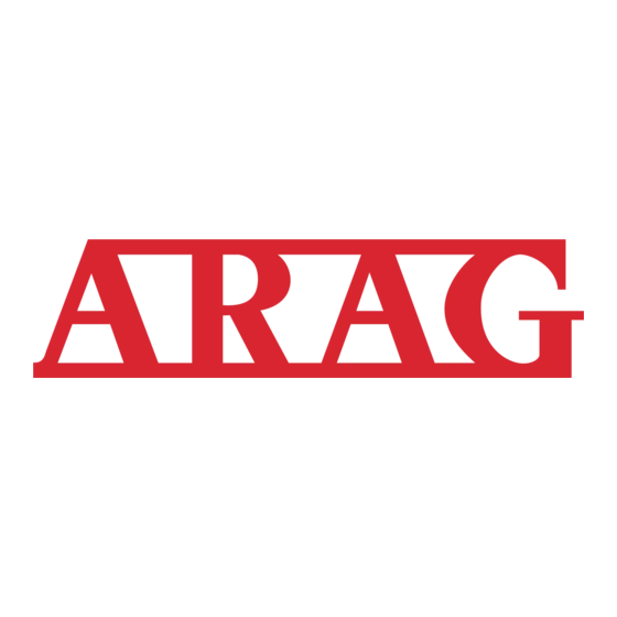 ARAG BRAVO 180S Guía Rápida