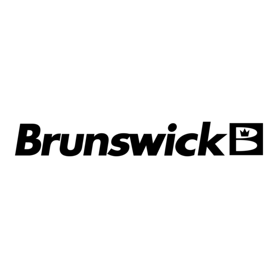 Brunswick GS-X Manual De Funcionamiento