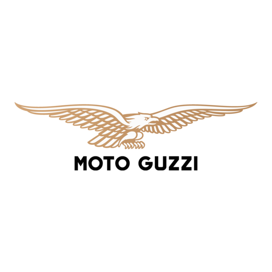 MOTO GUZZI California Manual Del Usuario