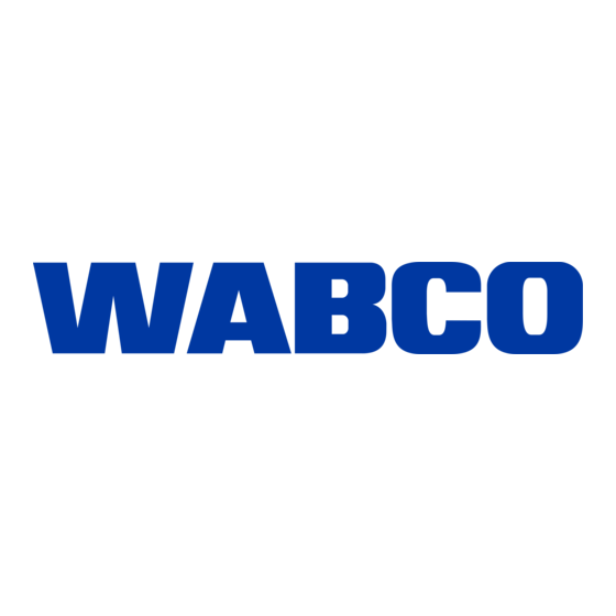 WABCO ECAS1 Instrucciones De Sustitución