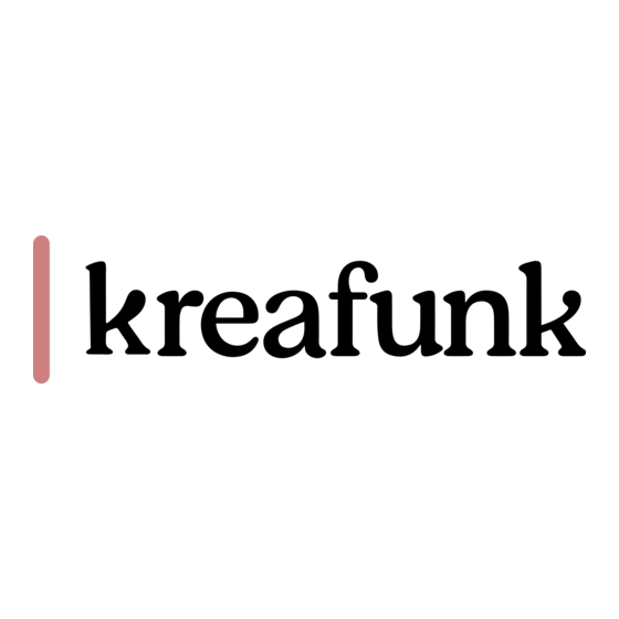 KREAFUNK aGLOW Manual