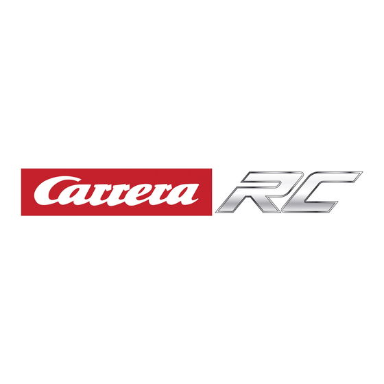 Carrera RC RC Video Next Instrucciones De Montaje Y De Servicio