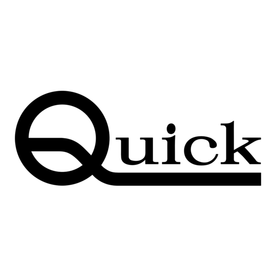 Quick T6315-12 Manual Del Usuario