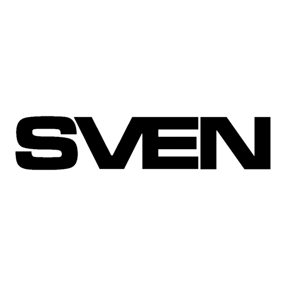 Sven AP-U1500MV Guia De Inicio Rapido