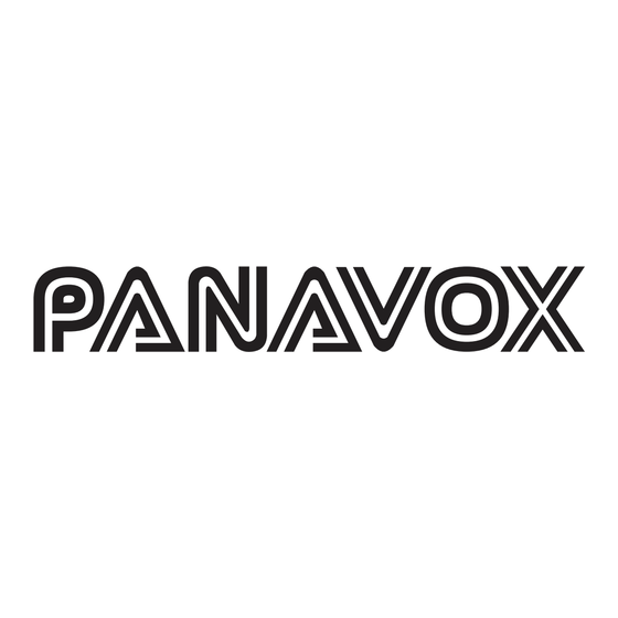 PANAVOX WQPS Manual De Instrucciones