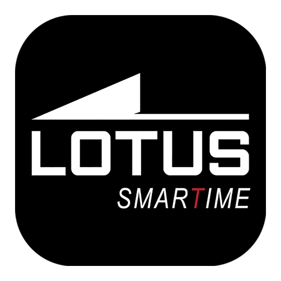 Lotus SmarTime 50037 Manual De Usuario