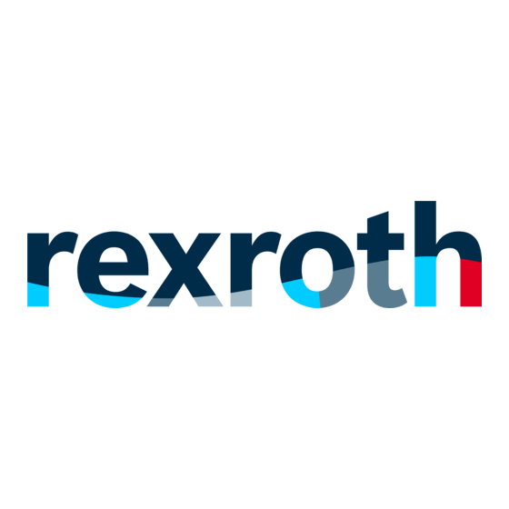 REXROTH MKK Serie Manual De Usuario