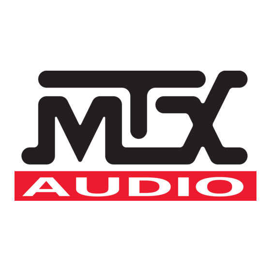 MTX STREET AUDIO iE5 Manual De Instrucciones