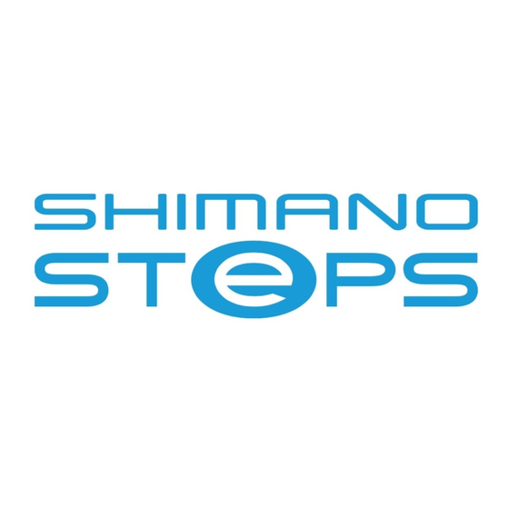 Shimano Steps E6100 Serie Manual Del Usuario