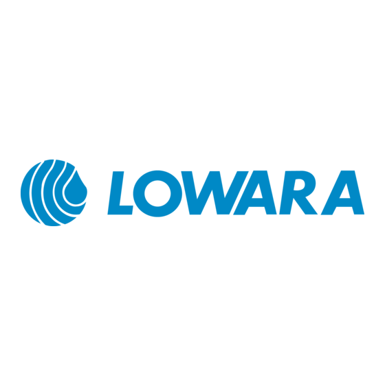 Lowara GXS20 Instrucciones Para La Instalación Y El Uso