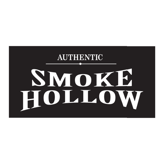 Smoke hollow WG800 Manual Del Usuario