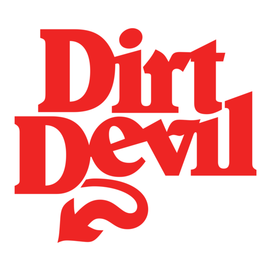 Dirt Devil INFINITY rebel 50 DD 5500 Manual De Instrucciones