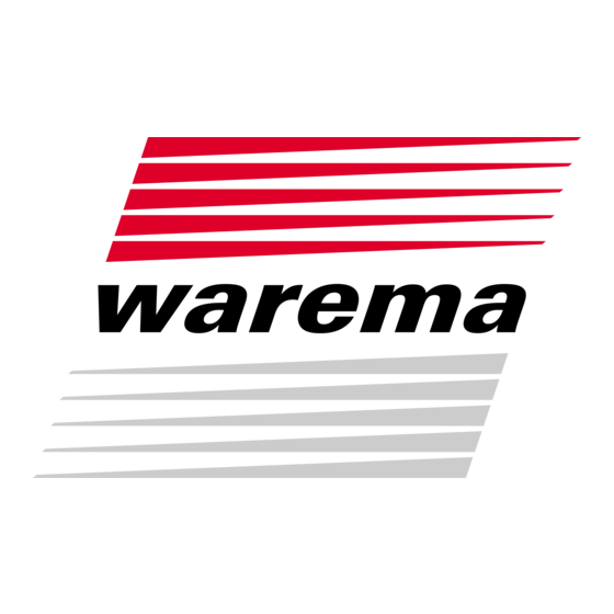 WAREMA EWFS Timer Instrucciones De Servicio Y De Instalación