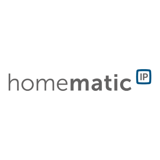 HomeMatic IP HmIP-DLS Manual De Instrucciones