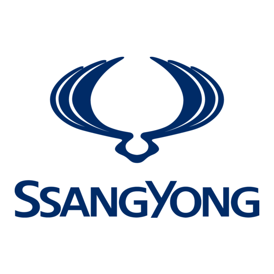 SSANGYONG Q155 EU Manual De Usuario