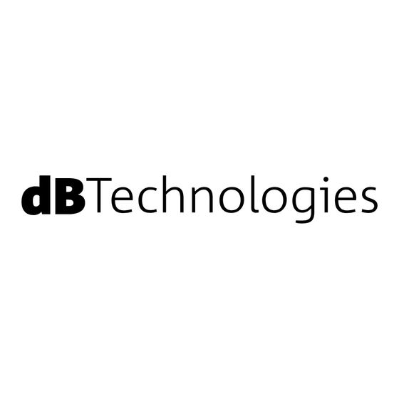 dB Technologies VIO S115 Manual De Uso