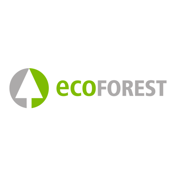 ECOFOREST ECOAIRE Manual Del Usuario