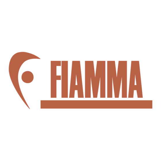 Fiamma F40van Instrucciones De Montaje Y Uso