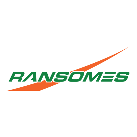 Ransomes ZF Serie Instrucciones