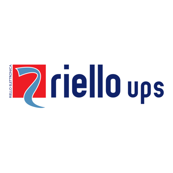 Riello UPS MASTER HP-UL Serie Manual De Uso