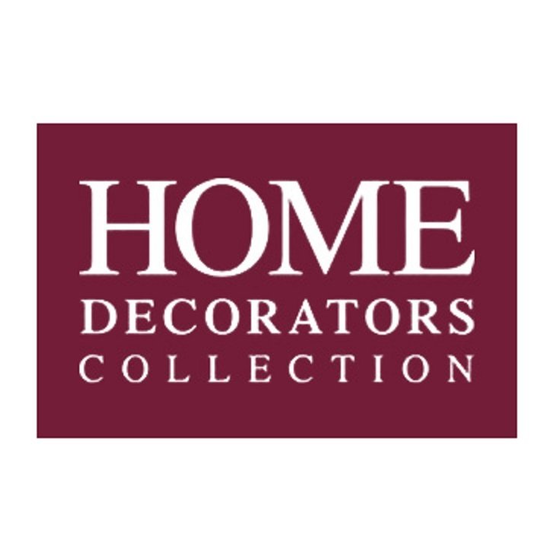 Home Decorators Collection HD650-V72D-WW-PG Guía De Uso Y Cuidado