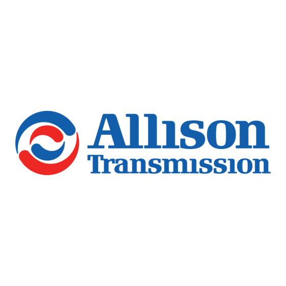 Allison Transmission 3000 SP Manual Del Operador