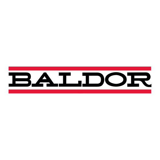 Baldor Raptor Serie E Manual De Instrucciones