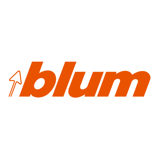 blum SERVO-DRIVE Instrucciones De Montaje