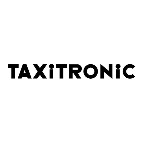 Taxitronic gobox BCT TV60 Manual De Usuario