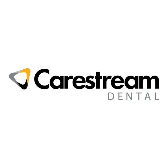 Carestream DENTAL CS 8100 Serie Guia Del Usuario De Las Especificaciones Técnicas, Reglamentarias Y De Seguridad