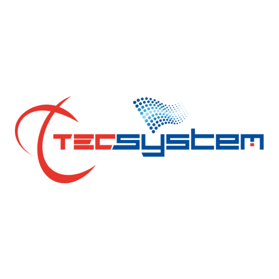 TECSYSTEM T1048 Manual De Instrucciones