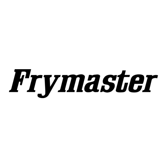 Frymaster SDU 50 Manual De Instalación, Operación, Servicio Y Respuestos