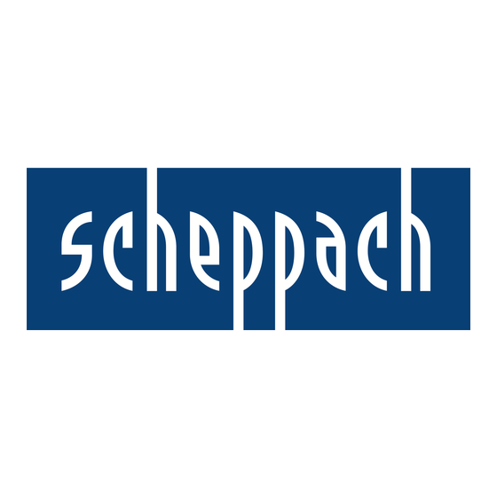 Scheppach Trike S Traducción Del Manual De Instrucciones Origina