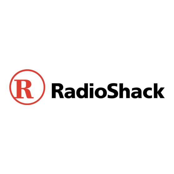 Radio Shack Teachin Bot Manual De Usuario