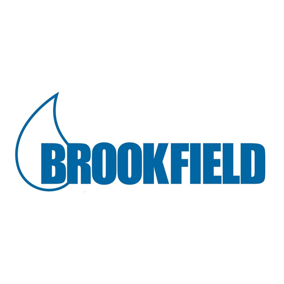 Brookfield LV Serie Manual Del Usuario