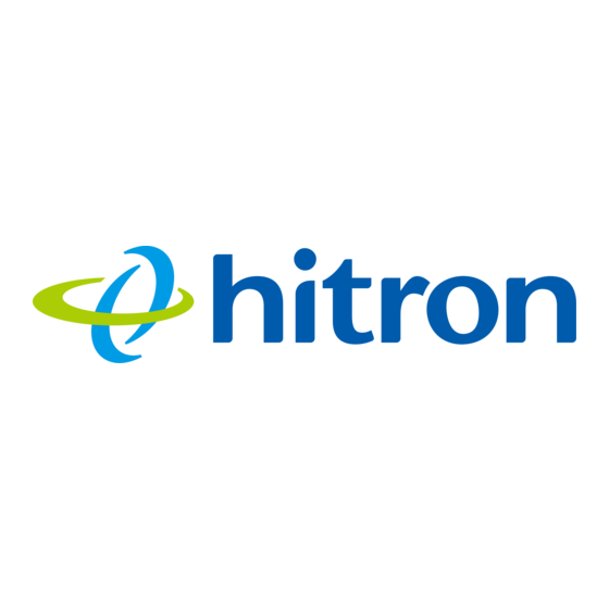 Hitron CHITA3.1 Guia De Inicio Rapido