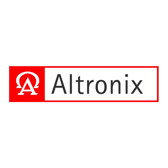 Altronix AL602ULADA Guía De Aplicación