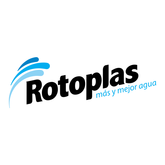 Rotoplas PA-02R Instructivo